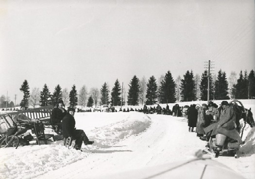 Evacuees from East Finland