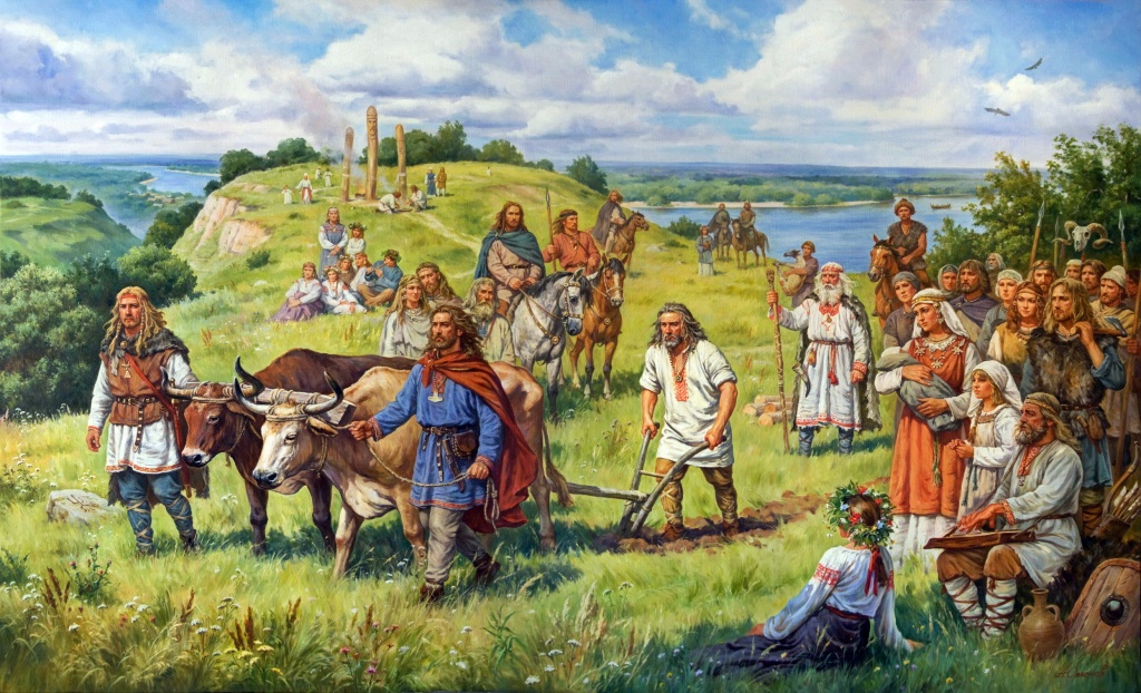 Кий Щек Хорив і Либідь засновують місто Київ. 482 рік