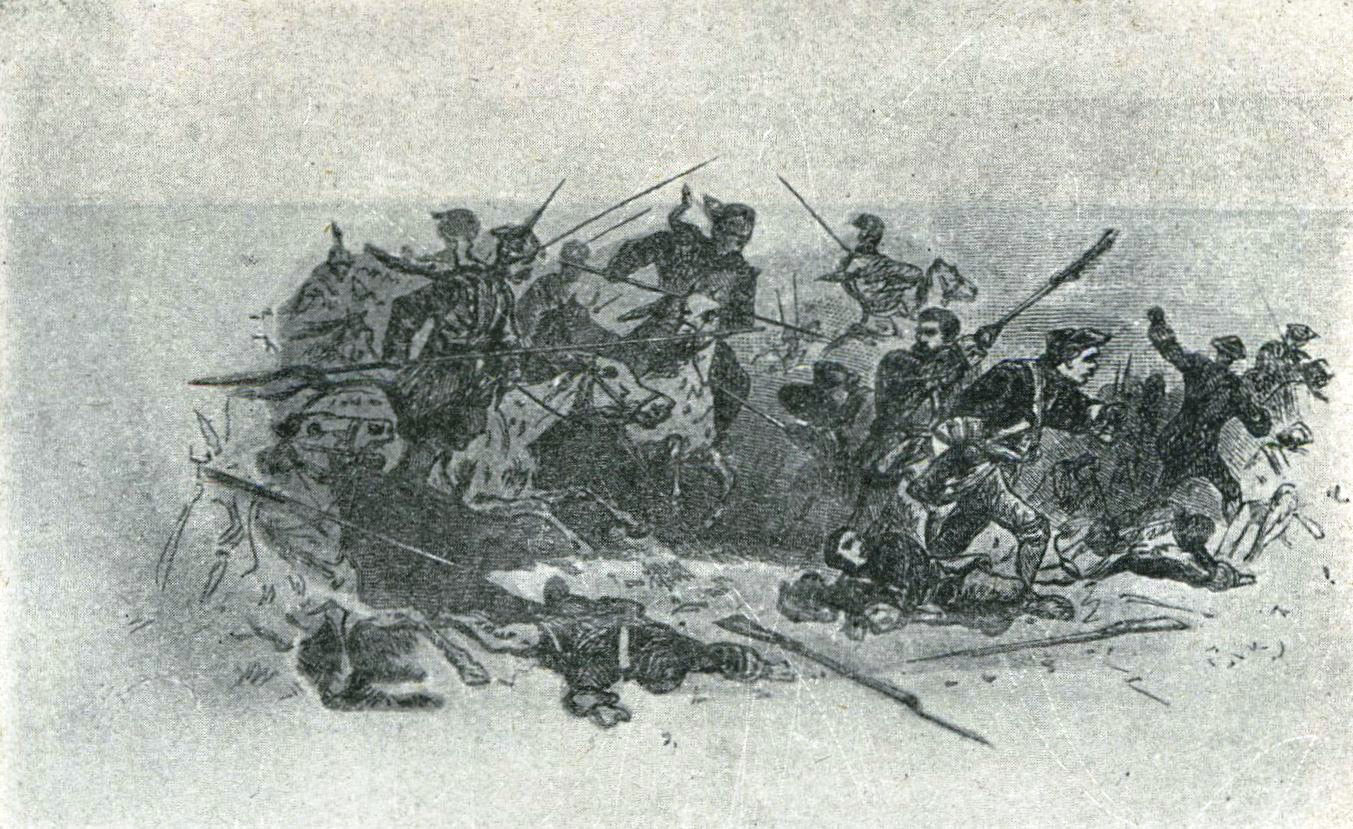 Атака козаків Палія на шведські полки