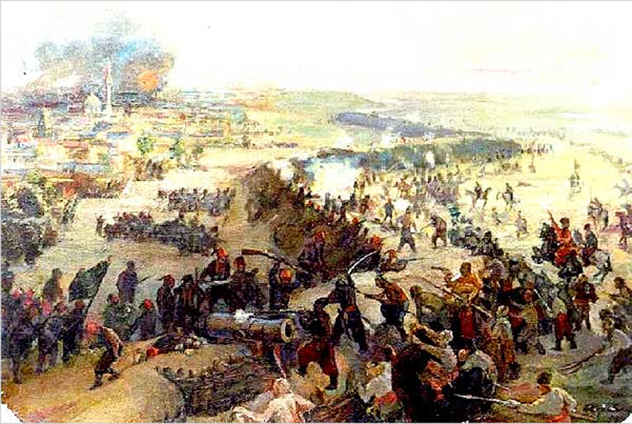 Взяття фортеці Ізмаїл українськими козаками