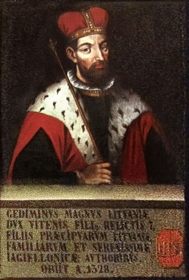 Гедимін Dei gratia Letwinorum et multorum Ruthenorum rex Giedzimin. Гедзімін 1709